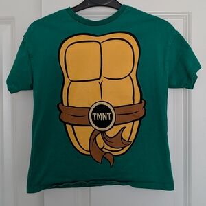 Teenage Mutant Ninja Turtles Green T-Shirt Boys Size 5-6 Years